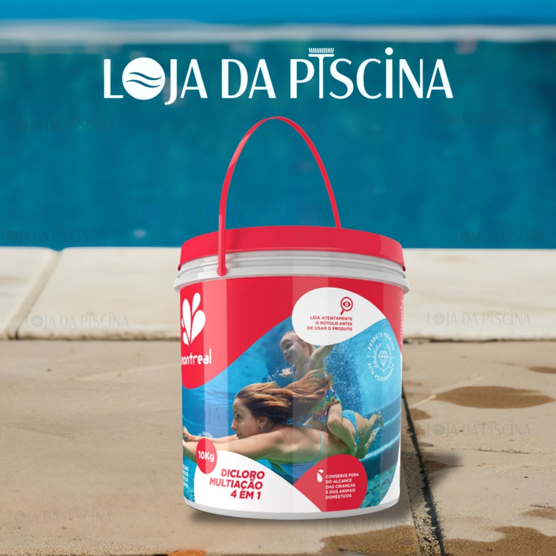 Montreal - Multiação 4 em 1 - Balde 10Kg