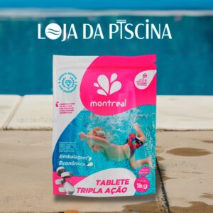 Montreal - Pastilha 3 em 1 - c/ 5 Pastilhas - 1Kg