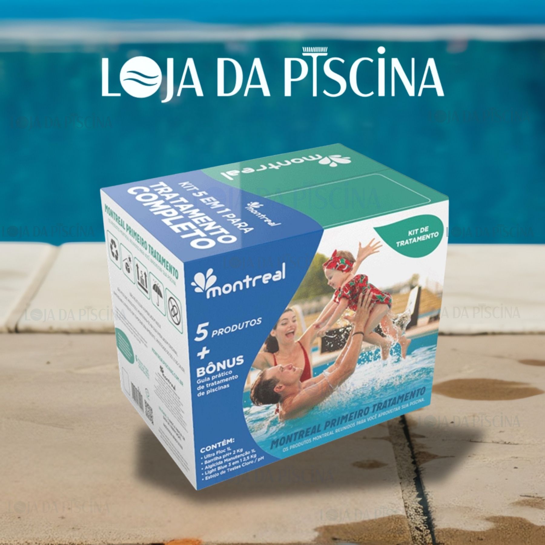 Montreal - Primeiro Tratamento - Kit 5 em 1