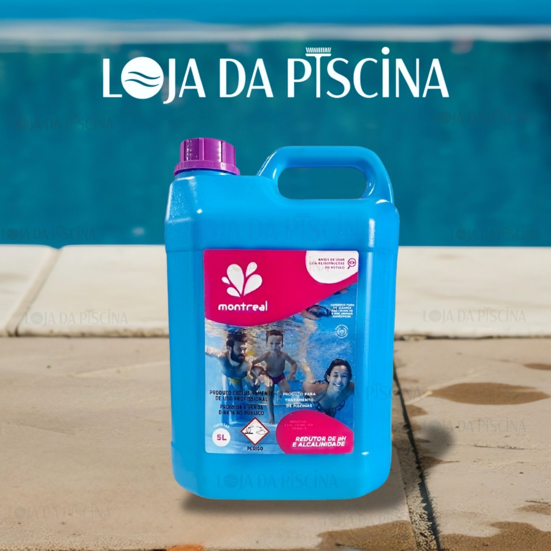 Montreal - Super Redutor de PH e Alcalinidade - 5L