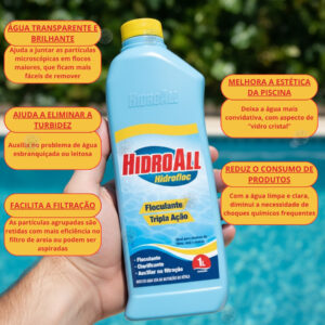 Hidroall - Hidrofloc (Clarificante) - 1L
