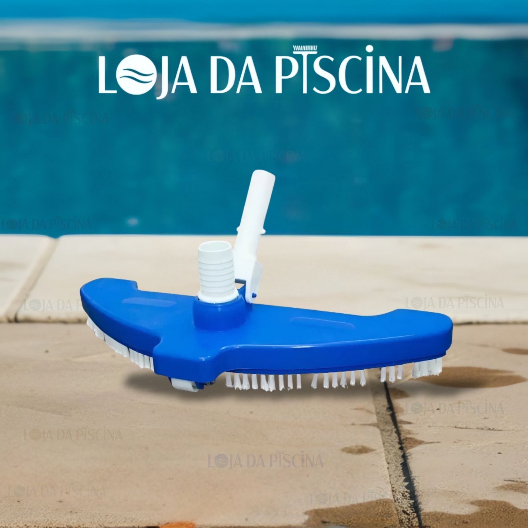 Aspirador Brustec Jumbo 3 Rodas com Escova