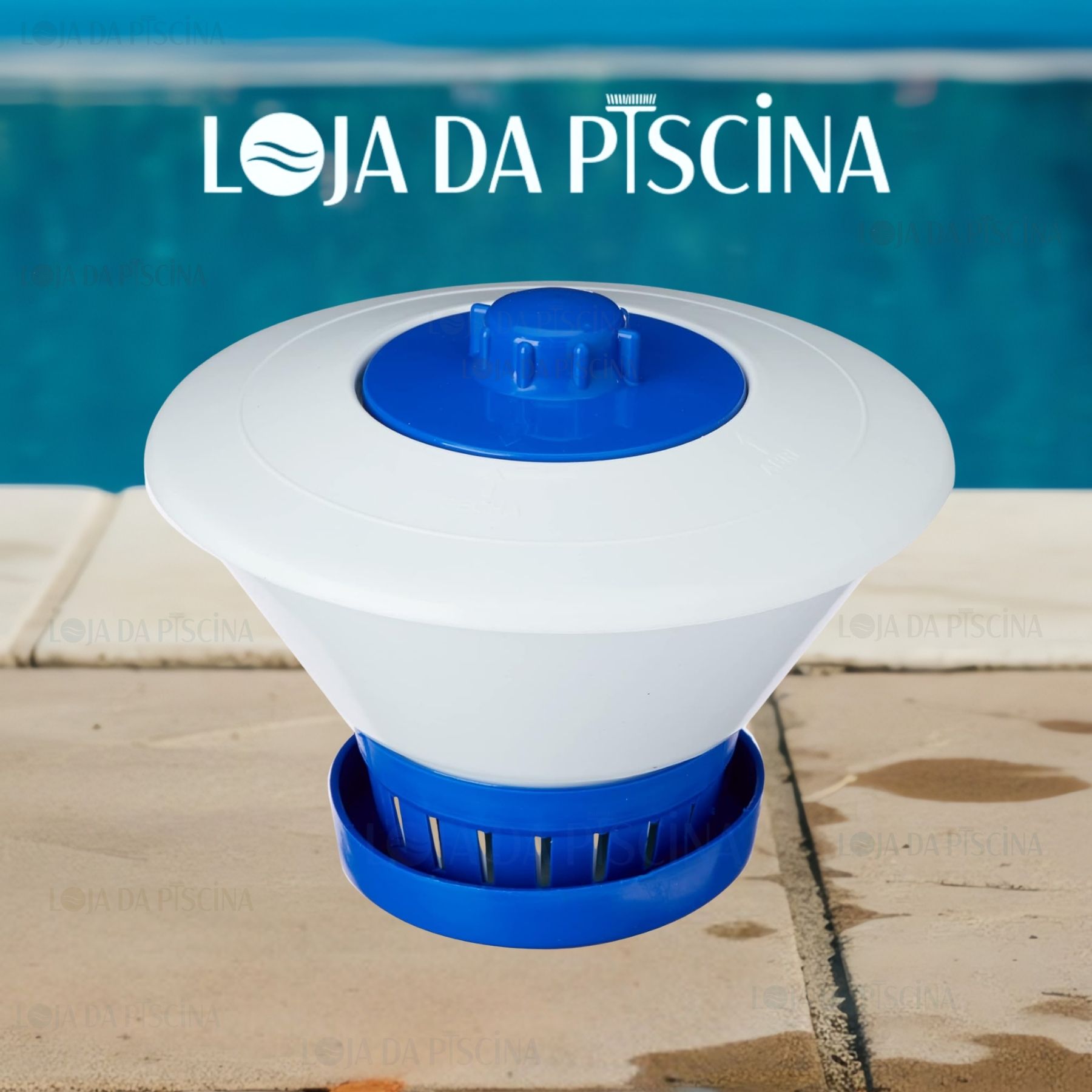 Clorador Flutuante Margarida Brustec