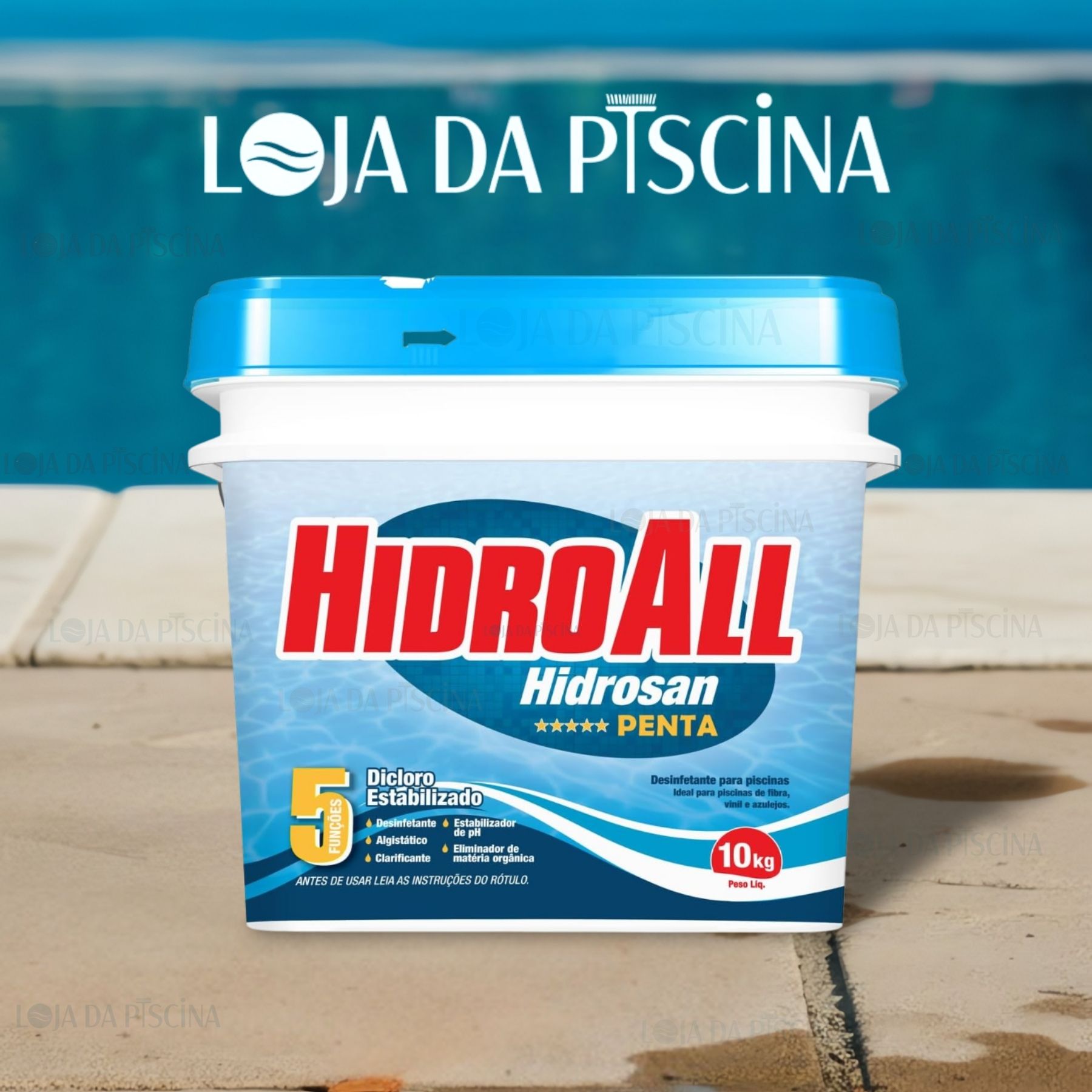 Hidroall - Hidrosan Penta - 10kg