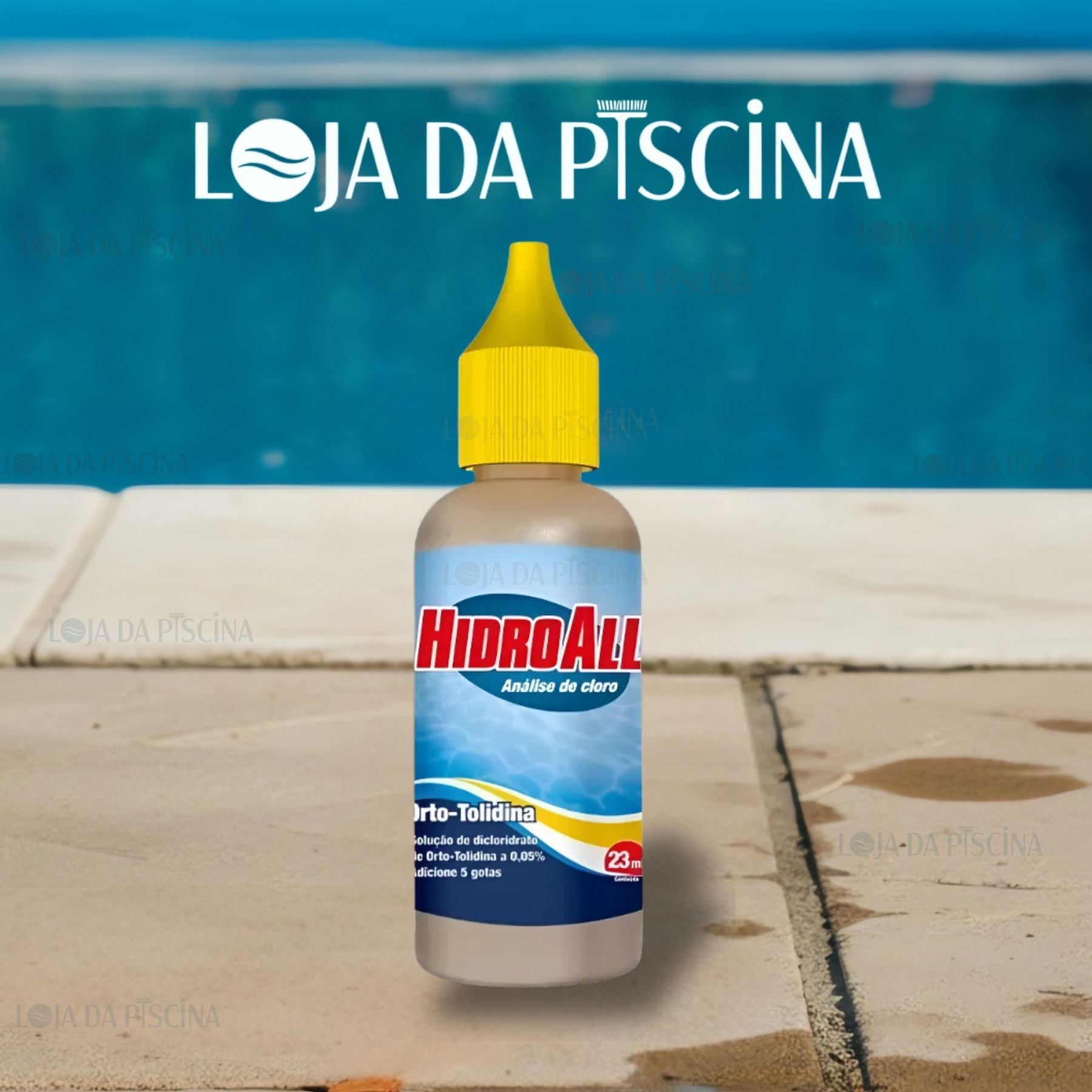 Hidroall - Orto - Tolidina - 23ml