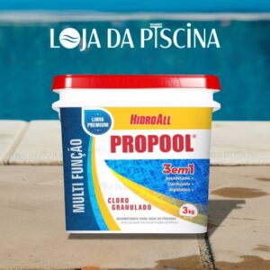 Hidroall - Propool Diclor Est. 3 em 1 - 3kg