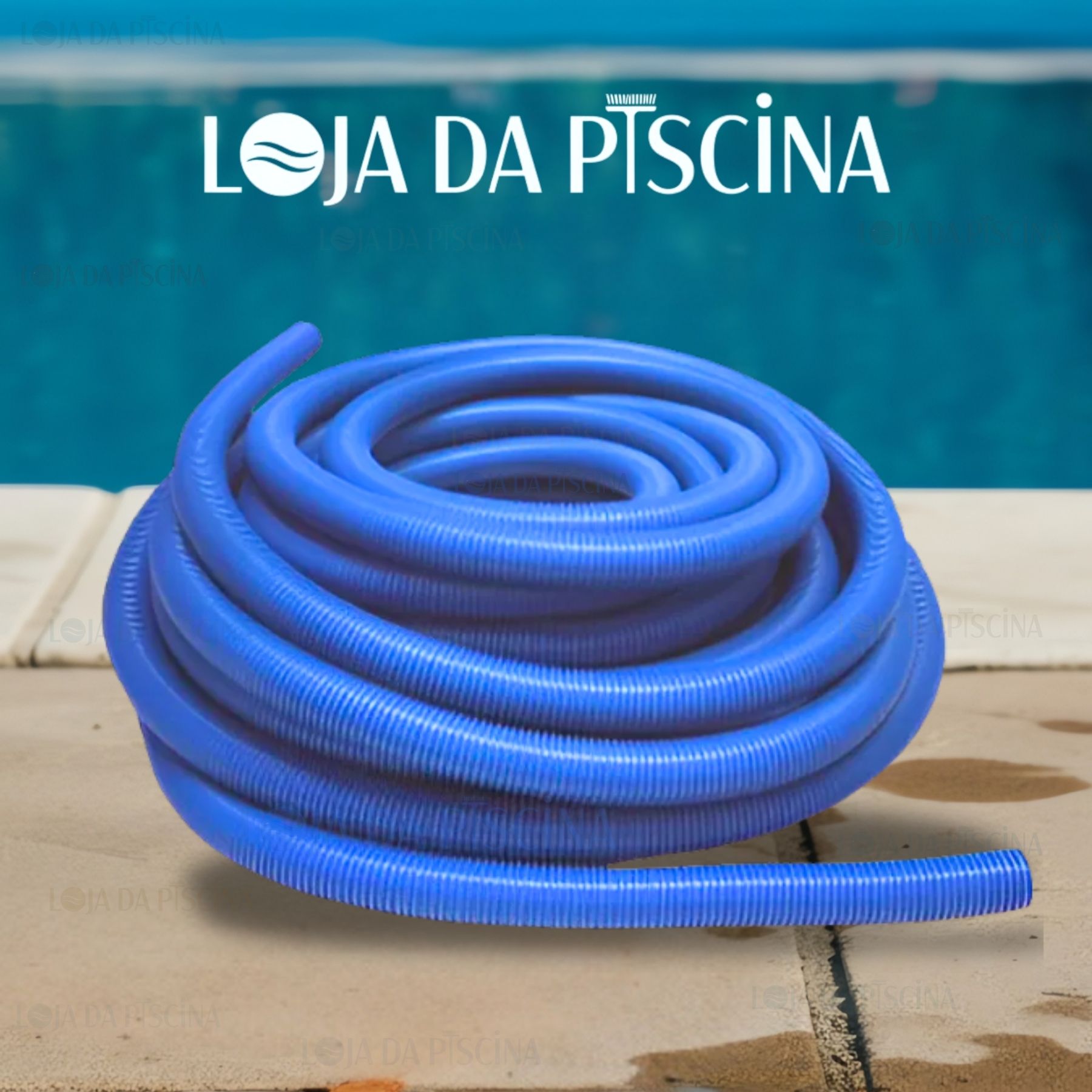 Mangueira Roseflex - AZUL- 38mm - MT