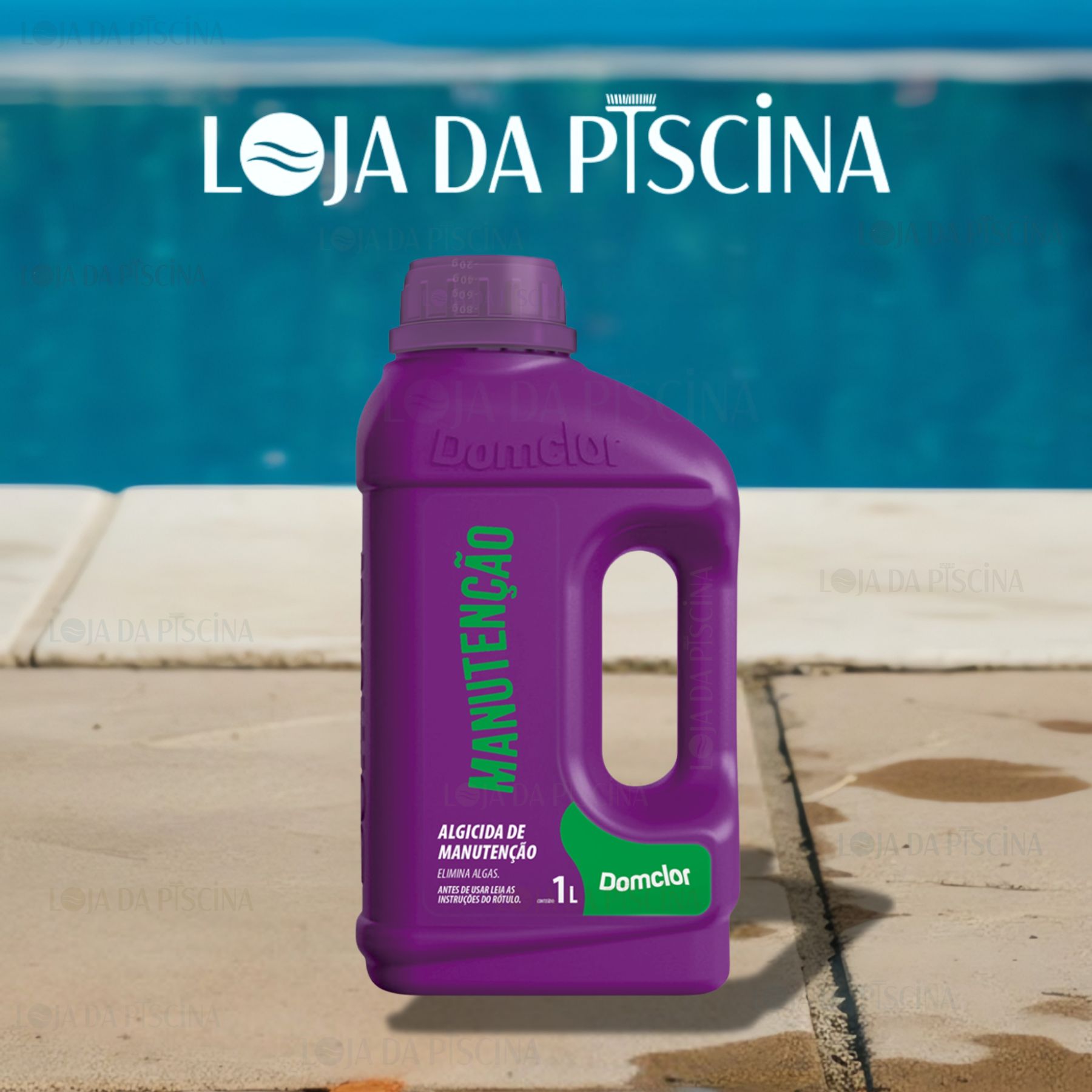 Domclor - Algicida Manutenção - 1L